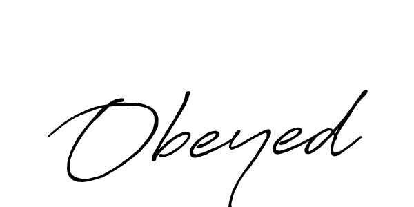 You should practise on your own different ways (Antro_Vectra_Bolder) to write your name (Obeyed) in signature. don't let someone else do it for you. Obeyed signature style 7 images and pictures png