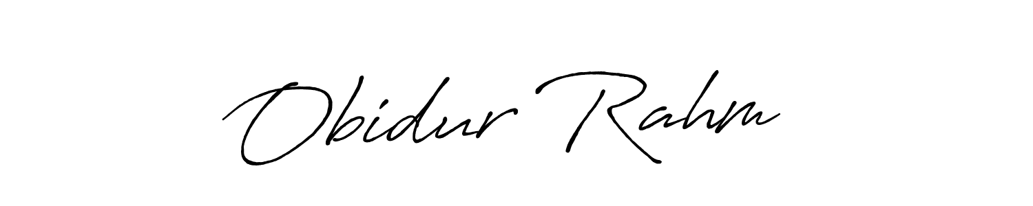 You should practise on your own different ways (Antro_Vectra_Bolder) to write your name (Obidur RahmΑΝ) in signature. don't let someone else do it for you. Obidur RahmΑΝ signature style 7 images and pictures png