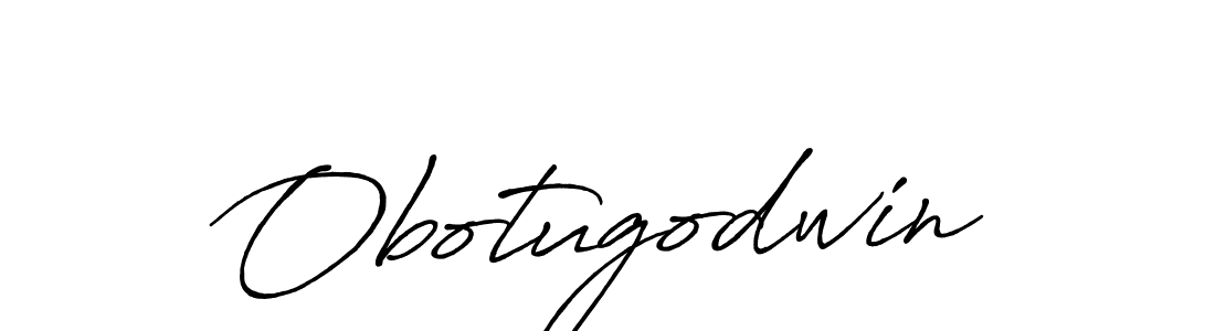 How to make Obotugodwin name signature. Use Antro_Vectra_Bolder style for creating short signs online. This is the latest handwritten sign. Obotugodwin signature style 7 images and pictures png