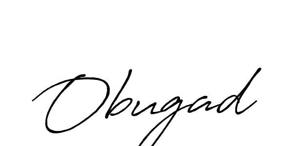 Make a beautiful signature design for name Obugad. With this signature (Antro_Vectra_Bolder) style, you can create a handwritten signature for free. Obugad signature style 7 images and pictures png