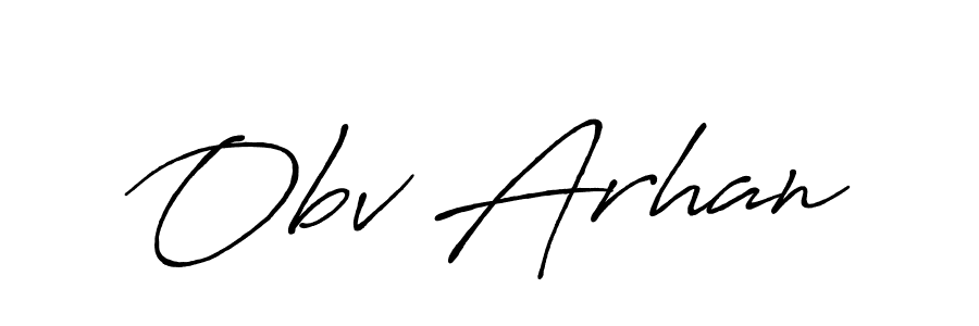 Also You can easily find your signature by using the search form. We will create Obv Arhan name handwritten signature images for you free of cost using Antro_Vectra_Bolder sign style. Obv Arhan signature style 7 images and pictures png