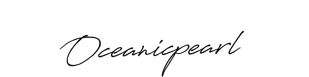 if you are searching for the best signature style for your name Oceanicpearl. so please give up your signature search. here we have designed multiple signature styles  using Antro_Vectra_Bolder. Oceanicpearl signature style 7 images and pictures png