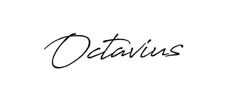 How to make Octavius signature? Antro_Vectra_Bolder is a professional autograph style. Create handwritten signature for Octavius name. Octavius signature style 7 images and pictures png