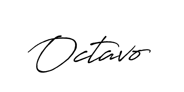 Also we have Octavo name is the best signature style. Create professional handwritten signature collection using Antro_Vectra_Bolder autograph style. Octavo signature style 7 images and pictures png