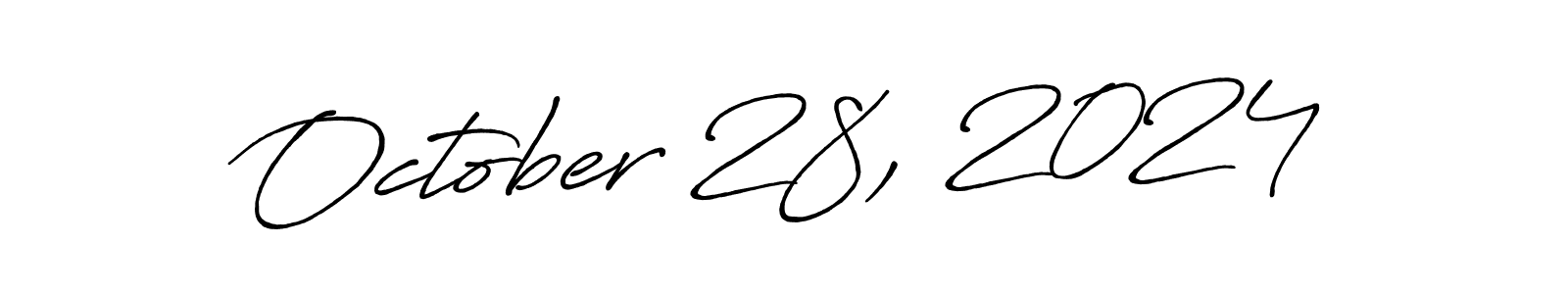 It looks lik you need a new signature style for name October 28, 2024. Design unique handwritten (Antro_Vectra_Bolder) signature with our free signature maker in just a few clicks. October 28, 2024 signature style 7 images and pictures png