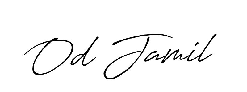 This is the best signature style for the Od Jamil name. Also you like these signature font (Antro_Vectra_Bolder). Mix name signature. Od Jamil signature style 7 images and pictures png