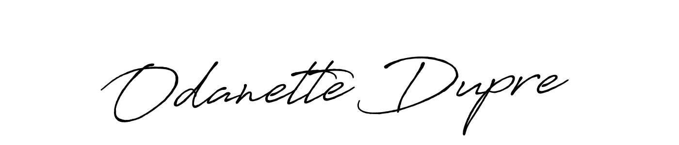 You can use this online signature creator to create a handwritten signature for the name Odanette Dupre. This is the best online autograph maker. Odanette Dupre signature style 7 images and pictures png