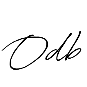 How to make Odb signature? Antro_Vectra_Bolder is a professional autograph style. Create handwritten signature for Odb name. Odb signature style 7 images and pictures png