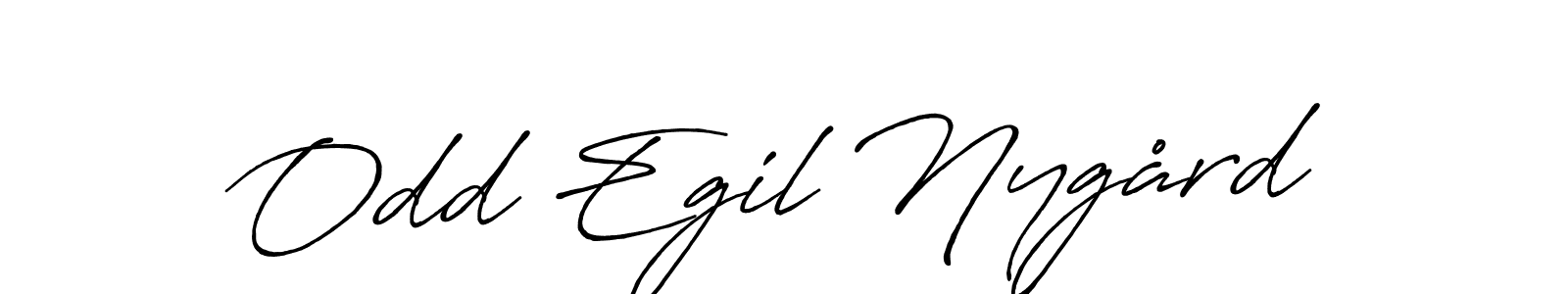 Use a signature maker to create a handwritten signature online. With this signature software, you can design (Antro_Vectra_Bolder) your own signature for name Odd Egil Nygård. Odd Egil Nygård signature style 7 images and pictures png