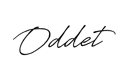 Make a beautiful signature design for name Oddet. Use this online signature maker to create a handwritten signature for free. Oddet signature style 7 images and pictures png