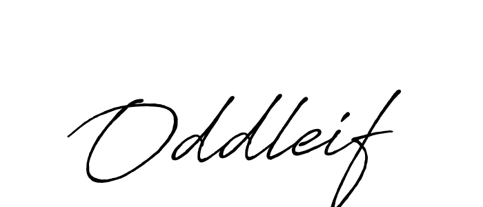 Make a beautiful signature design for name Oddleif. With this signature (Antro_Vectra_Bolder) style, you can create a handwritten signature for free. Oddleif signature style 7 images and pictures png