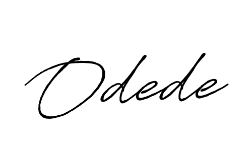 You should practise on your own different ways (Antro_Vectra_Bolder) to write your name (Odede) in signature. don't let someone else do it for you. Odede signature style 7 images and pictures png