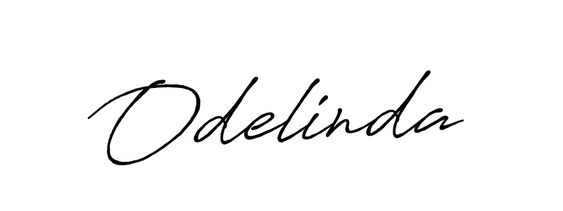 Also we have Odelinda name is the best signature style. Create professional handwritten signature collection using Antro_Vectra_Bolder autograph style. Odelinda signature style 7 images and pictures png