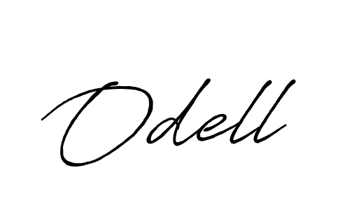 Make a beautiful signature design for name Odell. Use this online signature maker to create a handwritten signature for free. Odell signature style 7 images and pictures png