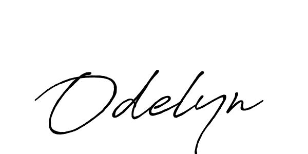 Here are the top 10 professional signature styles for the name Odelyn. These are the best autograph styles you can use for your name. Odelyn signature style 7 images and pictures png
