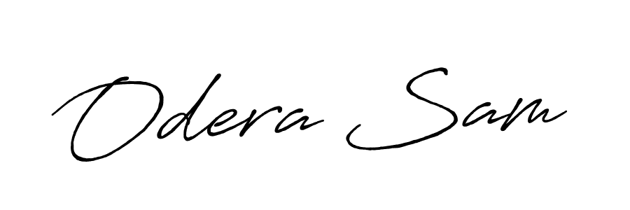 It looks lik you need a new signature style for name Odera Sam. Design unique handwritten (Antro_Vectra_Bolder) signature with our free signature maker in just a few clicks. Odera Sam signature style 7 images and pictures png