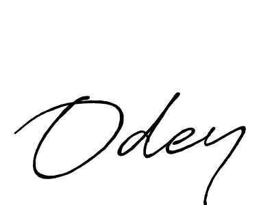 if you are searching for the best signature style for your name Odey. so please give up your signature search. here we have designed multiple signature styles  using Antro_Vectra_Bolder. Odey signature style 7 images and pictures png