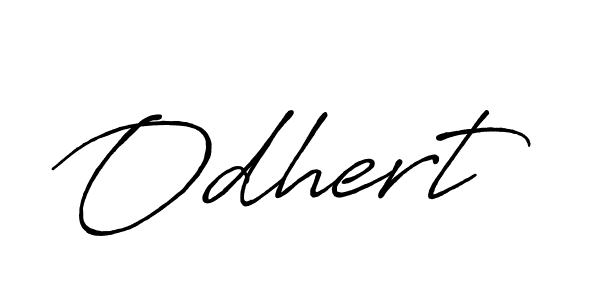 It looks lik you need a new signature style for name Odhert. Design unique handwritten (Antro_Vectra_Bolder) signature with our free signature maker in just a few clicks. Odhert signature style 7 images and pictures png