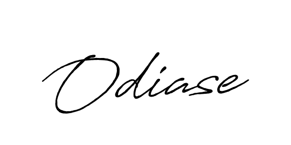 Make a beautiful signature design for name Odiase. With this signature (Antro_Vectra_Bolder) style, you can create a handwritten signature for free. Odiase signature style 7 images and pictures png