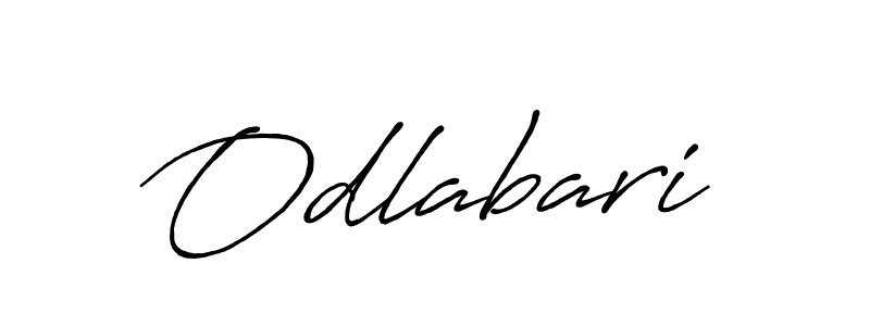 Use a signature maker to create a handwritten signature online. With this signature software, you can design (Antro_Vectra_Bolder) your own signature for name Odlabari. Odlabari signature style 7 images and pictures png