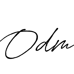 It looks lik you need a new signature style for name Odm. Design unique handwritten (Antro_Vectra_Bolder) signature with our free signature maker in just a few clicks. Odm signature style 7 images and pictures png