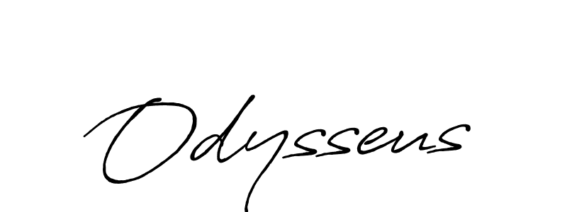 How to make Odysseus signature? Antro_Vectra_Bolder is a professional autograph style. Create handwritten signature for Odysseus name. Odysseus signature style 7 images and pictures png