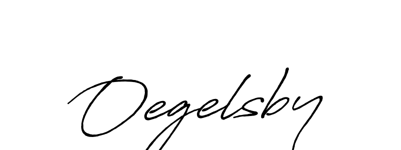 How to make Oegelsby name signature. Use Antro_Vectra_Bolder style for creating short signs online. This is the latest handwritten sign. Oegelsby signature style 7 images and pictures png