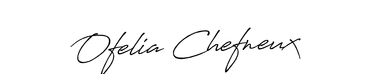 Also You can easily find your signature by using the search form. We will create Ofelia Chefneux name handwritten signature images for you free of cost using Antro_Vectra_Bolder sign style. Ofelia Chefneux signature style 7 images and pictures png