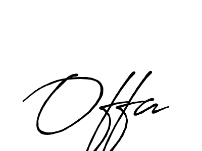 It looks lik you need a new signature style for name Offa. Design unique handwritten (Antro_Vectra_Bolder) signature with our free signature maker in just a few clicks. Offa signature style 7 images and pictures png