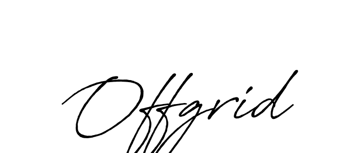 You should practise on your own different ways (Antro_Vectra_Bolder) to write your name (Offgrid) in signature. don't let someone else do it for you. Offgrid signature style 7 images and pictures png
