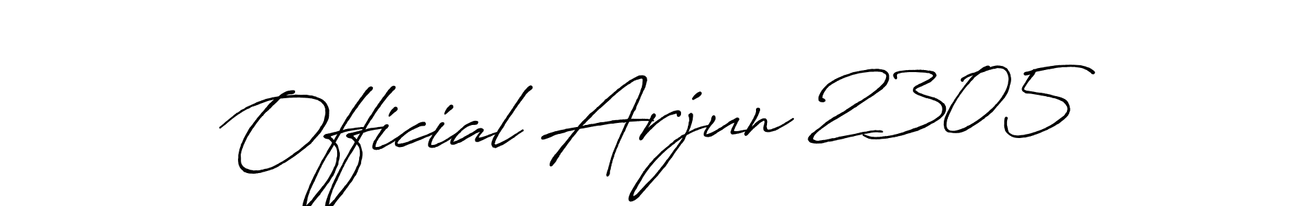 How to Draw Official Arjun 2305 signature style? Antro_Vectra_Bolder is a latest design signature styles for name Official Arjun 2305. Official Arjun 2305 signature style 7 images and pictures png