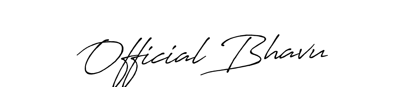 Antro_Vectra_Bolder is a professional signature style that is perfect for those who want to add a touch of class to their signature. It is also a great choice for those who want to make their signature more unique. Get Official Bhavu name to fancy signature for free. Official Bhavu signature style 7 images and pictures png