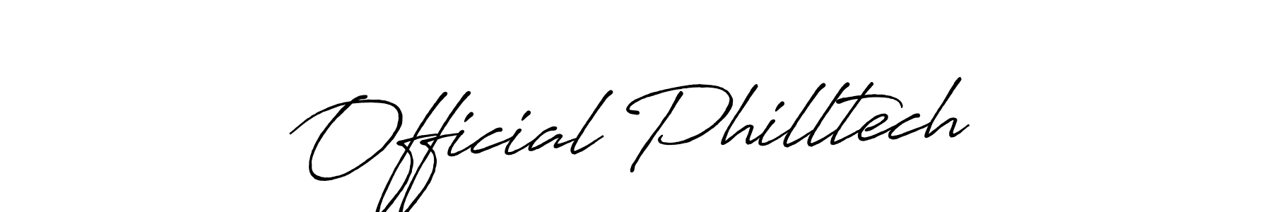 How to Draw Official Philltech signature style? Antro_Vectra_Bolder is a latest design signature styles for name Official Philltech. Official Philltech signature style 7 images and pictures png