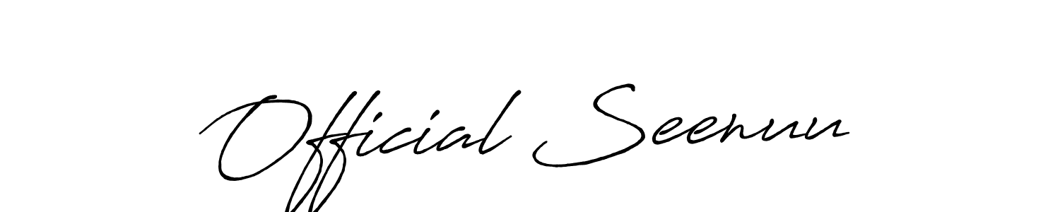 Here are the top 10 professional signature styles for the name Official Seenuu. These are the best autograph styles you can use for your name. Official Seenuu signature style 7 images and pictures png