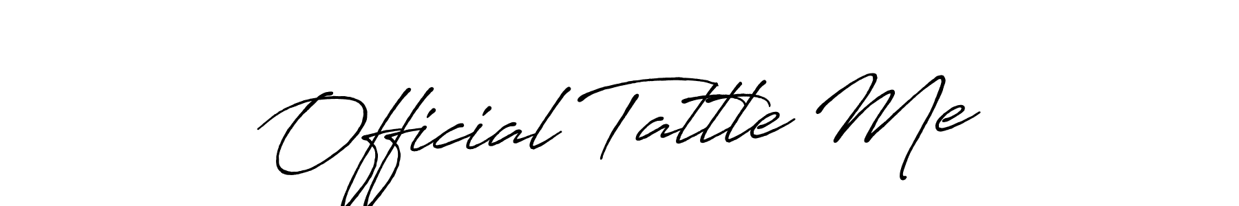 Once you've used our free online signature maker to create your best signature Antro_Vectra_Bolder style, it's time to enjoy all of the benefits that Official Tattle Me name signing documents. Official Tattle Me signature style 7 images and pictures png