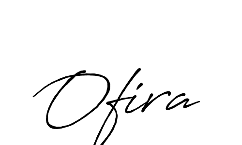 Make a beautiful signature design for name Ofira. With this signature (Antro_Vectra_Bolder) style, you can create a handwritten signature for free. Ofira signature style 7 images and pictures png