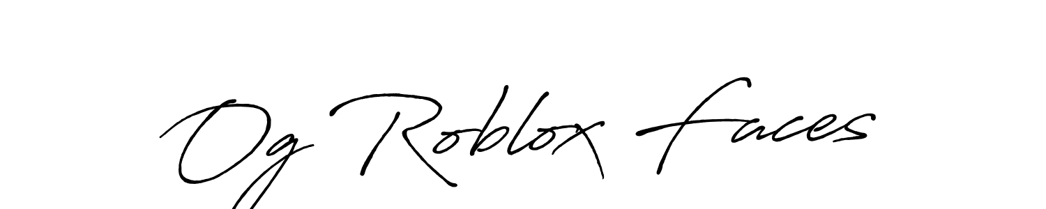 How to make Og Roblox Faces name signature. Use Antro_Vectra_Bolder style for creating short signs online. This is the latest handwritten sign. Og Roblox Faces signature style 7 images and pictures png