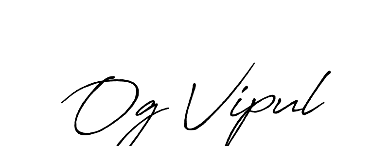 You can use this online signature creator to create a handwritten signature for the name Og Vipul. This is the best online autograph maker. Og Vipul signature style 7 images and pictures png