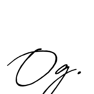 Make a beautiful signature design for name Og.. Use this online signature maker to create a handwritten signature for free. Og. signature style 7 images and pictures png