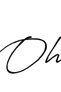 How to make Oh name signature. Use Antro_Vectra_Bolder style for creating short signs online. This is the latest handwritten sign. Oh signature style 7 images and pictures png