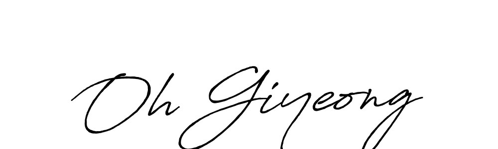 Make a beautiful signature design for name Oh Giyeong. Use this online signature maker to create a handwritten signature for free. Oh Giyeong signature style 7 images and pictures png
