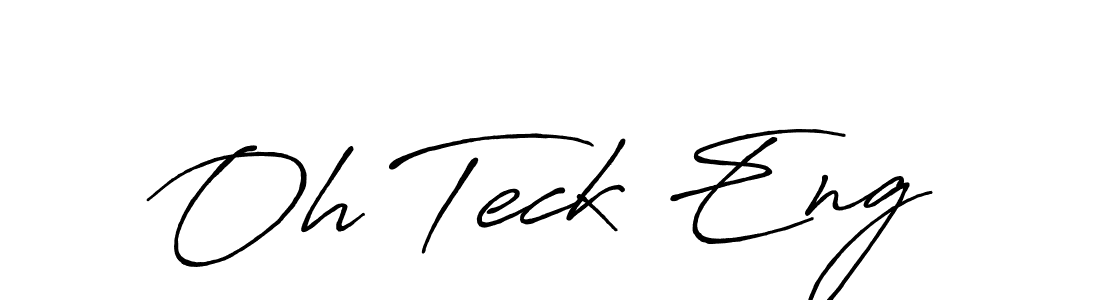 You can use this online signature creator to create a handwritten signature for the name Oh Teck Eng. This is the best online autograph maker. Oh Teck Eng signature style 7 images and pictures png