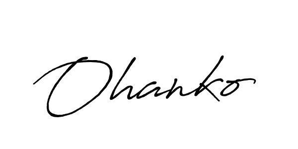 It looks lik you need a new signature style for name Ohanko. Design unique handwritten (Antro_Vectra_Bolder) signature with our free signature maker in just a few clicks. Ohanko signature style 7 images and pictures png