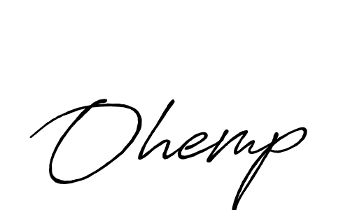 Best and Professional Signature Style for Ohemp. Antro_Vectra_Bolder Best Signature Style Collection. Ohemp signature style 7 images and pictures png
