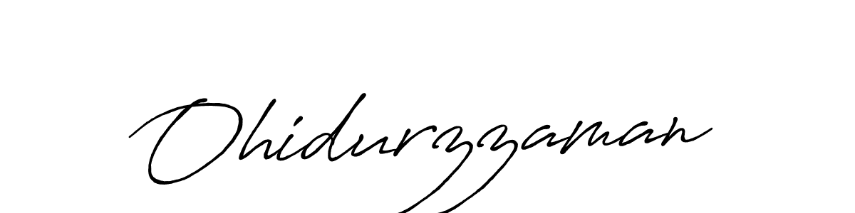 Also You can easily find your signature by using the search form. We will create Ohidurzzaman name handwritten signature images for you free of cost using Antro_Vectra_Bolder sign style. Ohidurzzaman signature style 7 images and pictures png