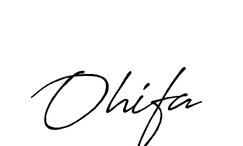 Ohifa stylish signature style. Best Handwritten Sign (Antro_Vectra_Bolder) for my name. Handwritten Signature Collection Ideas for my name Ohifa. Ohifa signature style 7 images and pictures png