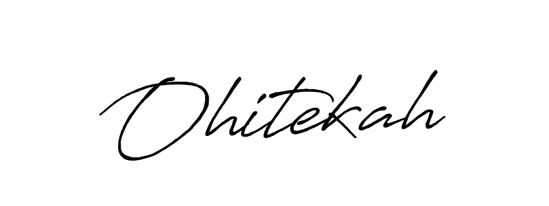 Also You can easily find your signature by using the search form. We will create Ohitekah name handwritten signature images for you free of cost using Antro_Vectra_Bolder sign style. Ohitekah signature style 7 images and pictures png
