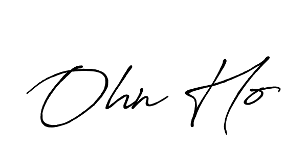 Once you've used our free online signature maker to create your best signature Antro_Vectra_Bolder style, it's time to enjoy all of the benefits that Ohn Ho name signing documents. Ohn Ho signature style 7 images and pictures png