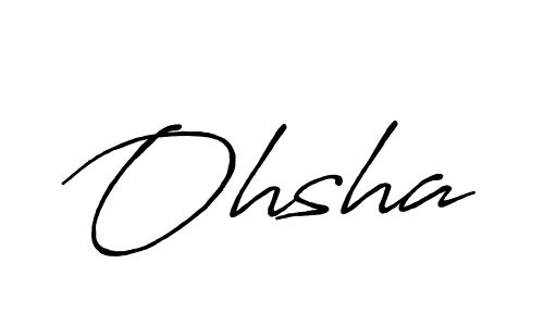 It looks lik you need a new signature style for name Ohsha. Design unique handwritten (Antro_Vectra_Bolder) signature with our free signature maker in just a few clicks. Ohsha signature style 7 images and pictures png