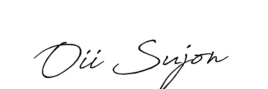 This is the best signature style for the Oii Sujon name. Also you like these signature font (Antro_Vectra_Bolder). Mix name signature. Oii Sujon signature style 7 images and pictures png